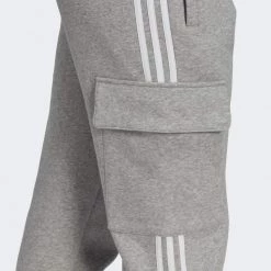 Ανδρικά Adidas Originals Adicolor 3-Stripes Cargo Slim Ανδρικό Παντελόνι Φόρμας MGREYH -Μπουφάν Εκπτώσεις adidas originals 3 stri cargo sl 11