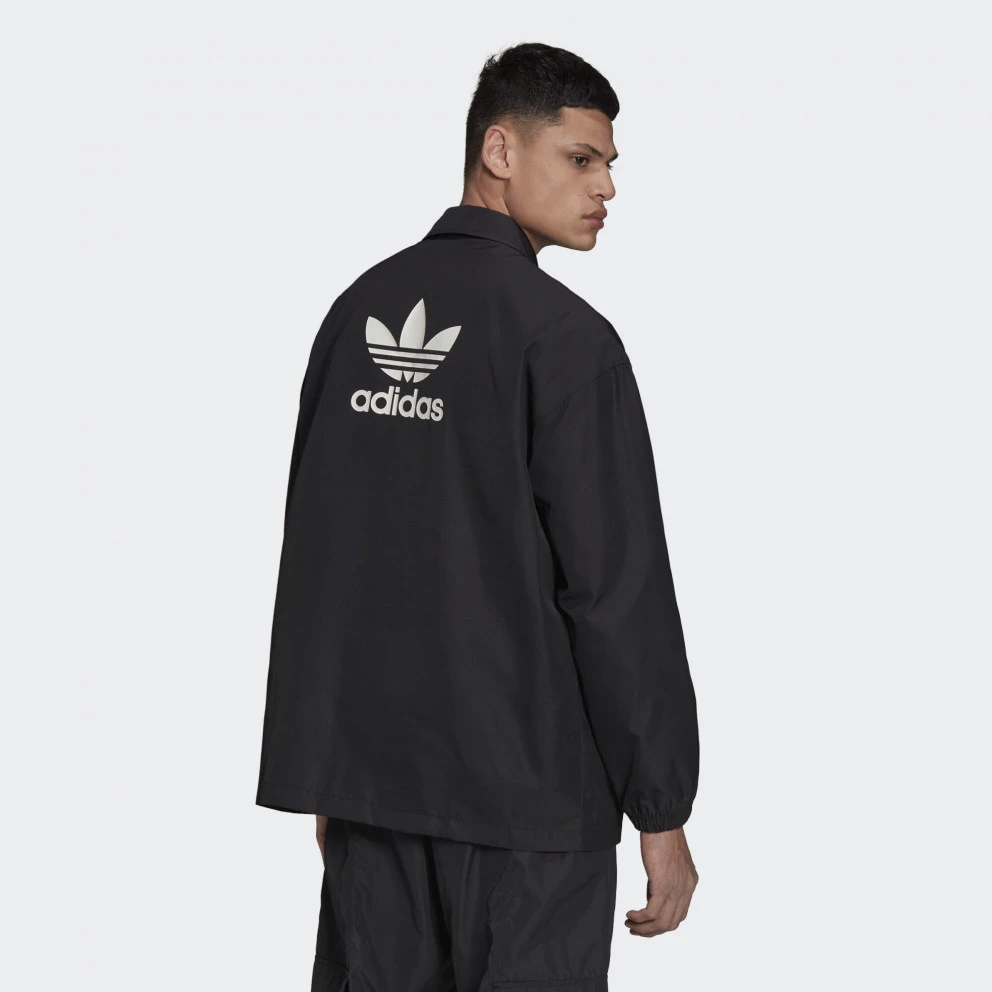 Ανδρικά Adidas Originals Adicolor Classic Trefoil Ανδρικό Μπουφάν Black 4 Ανδρικά Adidas Originals Adicolor Classic Trefoil Ανδρικό Μπουφάν Black - Image 2