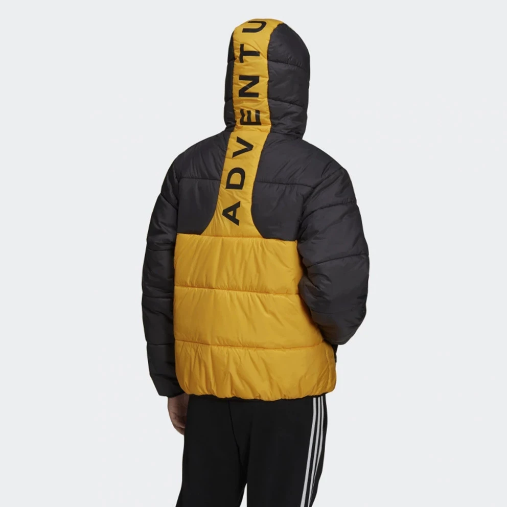 Ανδρικά Adidas Originals Puffer Ανδρικό Jacket BLACK/ACTGOL 4 Ανδρικά Adidas Originals Puffer Ανδρικό Jacket BLACK/ACTGOL - Image 2