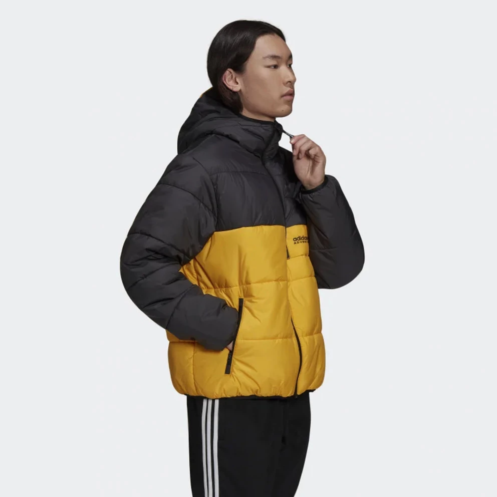 Ανδρικά Adidas Originals Puffer Ανδρικό Jacket BLACK/ACTGOL 5 Ανδρικά Adidas Originals Puffer Ανδρικό Jacket BLACK/ACTGOL - Image 3