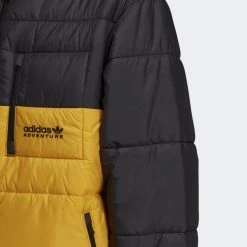 Ανδρικά Adidas Originals Puffer Ανδρικό Jacket BLACK/ACTGOL 11 Ανδρικά Adidas Originals Puffer Ανδρικό Jacket BLACK/ACTGOL -Μπουφάν Εκπτώσεις adidas originals puffer jkt 3