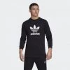 Ανδρικά Adidas Originals Trefoil Ανδρική Μπλούζα Φούτερ Black 1 Ανδρικά Adidas Originals Trefoil Ανδρική Μπλούζα Φούτερ Black -Μπουφάν Εκπτώσεις adidas originals trefoil crew