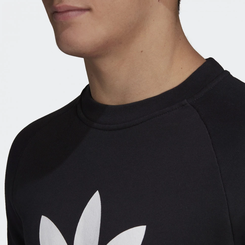 Ανδρικά Adidas Originals Trefoil Ανδρική Μπλούζα Φούτερ Black 9 Ανδρικά Adidas Originals Trefoil Ανδρική Μπλούζα Φούτερ Black - Image 7