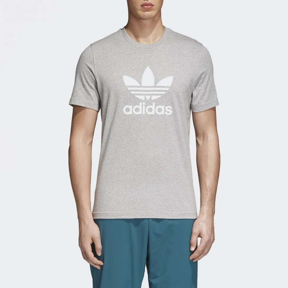 Ανδρικά Adidas Originals Trefoil Ανδρικό T-Shirt MGREYH 3 Ανδρικά Adidas Originals Trefoil Ανδρικό T-Shirt MGREYH