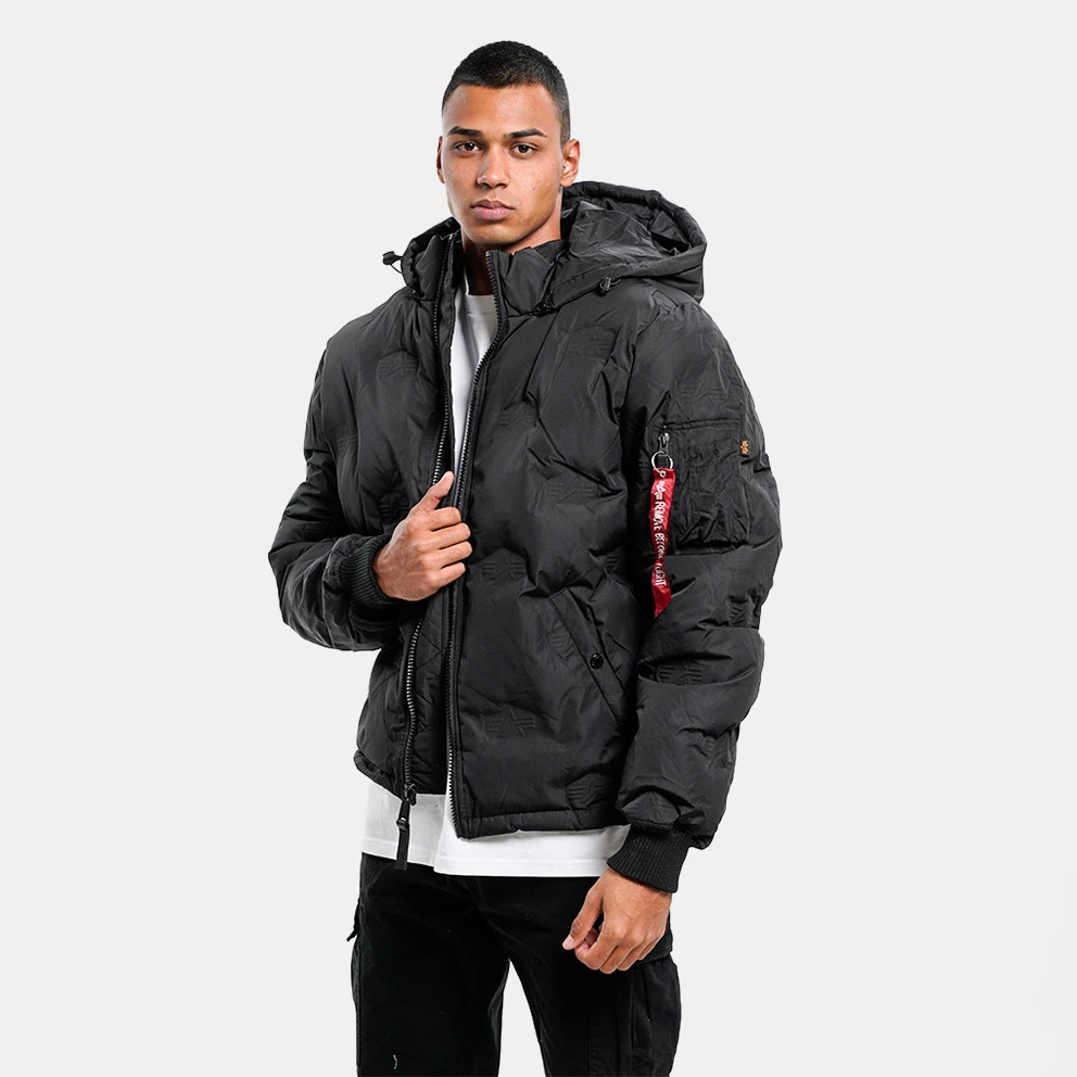 Ανδρικά Alpha Industries Ανδρικό Μπουφάν BLACK 5 Ανδρικά Alpha Industries Ανδρικό Μπουφάν BLACK - Image 3