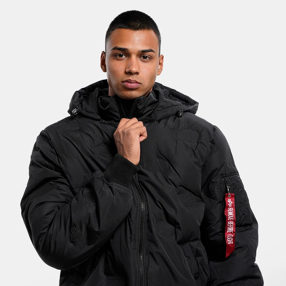 Ανδρικά Alpha Industries Ανδρικό Μπουφάν BLACK 6 Ανδρικά Alpha Industries Ανδρικό Μπουφάν BLACK - Image 4