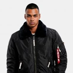 Ανδρικά Alpha Industries Injector III Ανδρικό Μπουφάν Black 9 Ανδρικά Alpha Industries Injector III Ανδρικό Μπουφάν Black -Μπουφάν Εκπτώσεις alpha industries injector iii 2