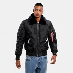 Ανδρικά Alpha Industries Injector III Ανδρικό Μπουφάν Black 11 Ανδρικά Alpha Industries Injector III Ανδρικό Μπουφάν Black -Μπουφάν Εκπτώσεις alpha industries injector iii 4