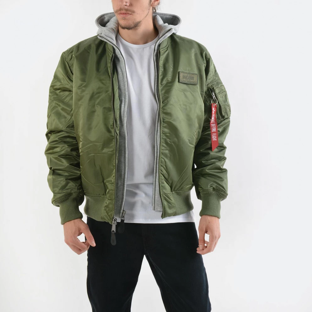 Ανδρικά Alpha Industries Ma-1 D-Tec - Ανδρικό Μπουφάν SAGE GREEN 3 Ανδρικά Alpha Industries Ma-1 D-Tec - Ανδρικό Μπουφάν SAGE GREEN