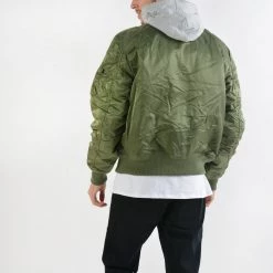 Ανδρικά Alpha Industries Ma-1 D-Tec - Ανδρικό Μπουφάν SAGE GREEN 12 Ανδρικά Alpha Industries Ma-1 D-Tec - Ανδρικό Μπουφάν SAGE GREEN -Μπουφάν Εκπτώσεις alpha industries ma 1 d tec 26