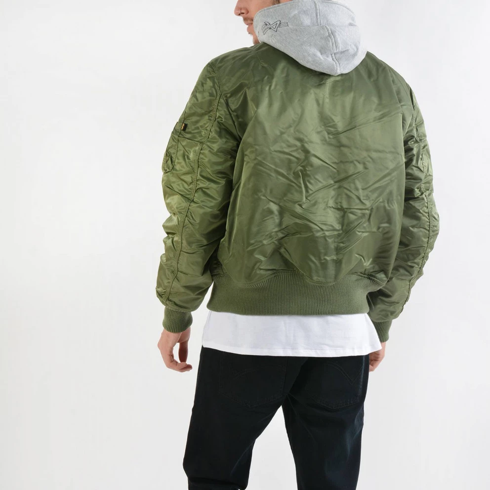 Ανδρικά Alpha Industries Ma-1 D-Tec - Ανδρικό Μπουφάν SAGE GREEN 5 Ανδρικά Alpha Industries Ma-1 D-Tec - Ανδρικό Μπουφάν SAGE GREEN - Image 3
