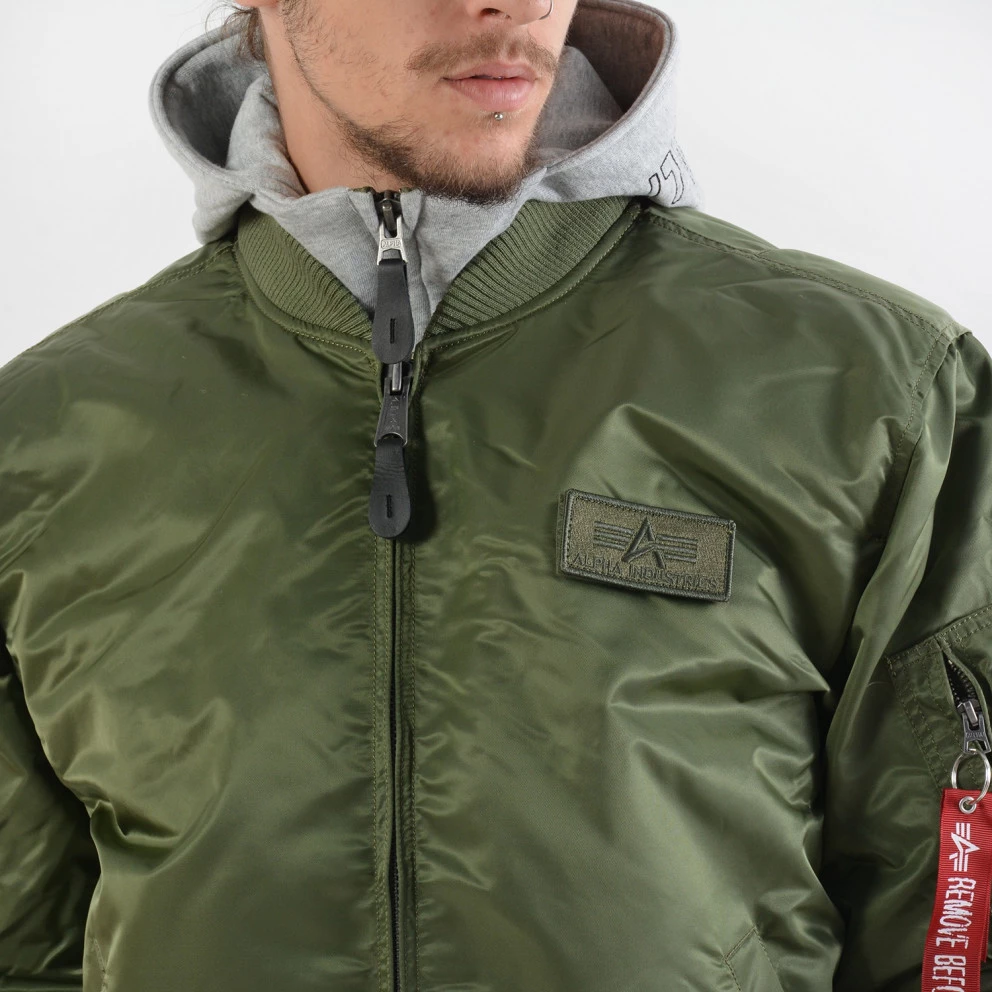 Ανδρικά Alpha Industries Ma-1 D-Tec - Ανδρικό Μπουφάν SAGE GREEN 7 Ανδρικά Alpha Industries Ma-1 D-Tec - Ανδρικό Μπουφάν SAGE GREEN - Image 5
