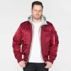 Ανδρικά Alpha Industries Ma-1 D-Tec Ανδρικό Μπουφάν BURGUNDY -Μπουφάν Εκπτώσεις alpha industries ma 1 d tec 9