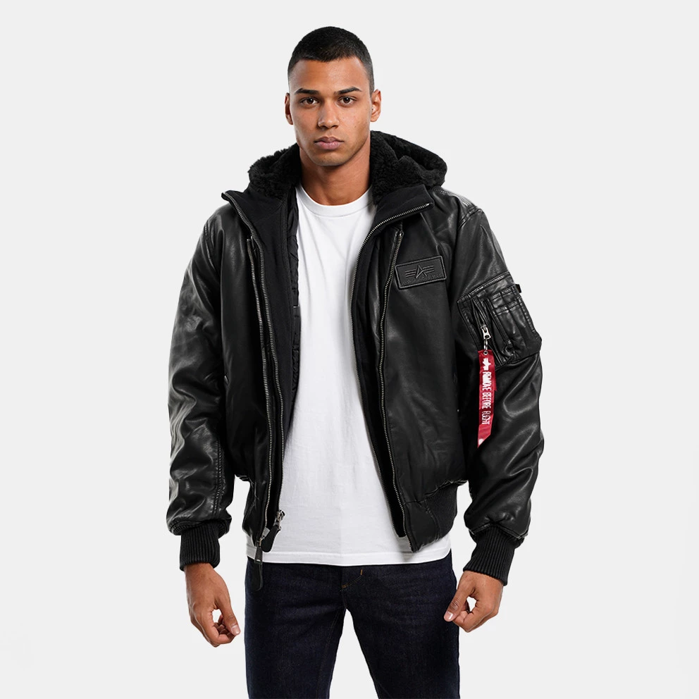 Ανδρικά Alpha Industries Ανδρικό Μπουφάν BLACK/BLACK 5 Ανδρικά Alpha Industries Ανδρικό Μπουφάν BLACK/BLACK - Image 3