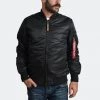Ανδρικά Alpha Industries Ma-1 Vf 59 Long Black -Μπουφάν Εκπτώσεις alpha industries ma 1 vf 59 long