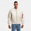 Ανδρικά Alpha Industries MA-1 VF Fighter Squadron Ανδρικό Μπουφάν Jet Stream White -Μπουφάν Εκπτώσεις alpha industries ma 1 vf fighter squadron