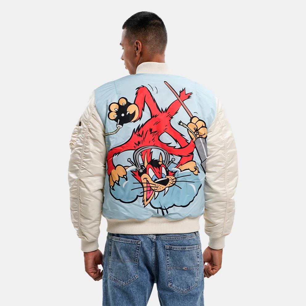 Ανδρικά Alpha Industries MA-1 VF Fighter Squadron Ανδρικό Μπουφάν Jet Stream White 6 Ανδρικά Alpha Industries MA-1 VF Fighter Squadron Ανδρικό Μπουφάν Jet Stream White - Image 4
