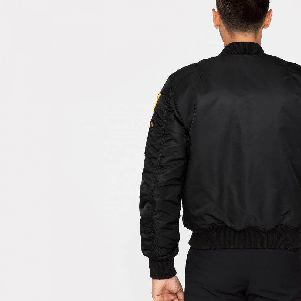 Ανδρικά ALPHA INDUSTRIES MA-1 Nasa Ανδρικό Μπουφάν BLACK 5 Ανδρικά ALPHA INDUSTRIES MA-1 Nasa Ανδρικό Μπουφάν BLACK - Image 3