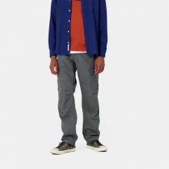 Ανδρικά Carhartt WIP Aviation Ανδρικό Cargo Pants Blacksmith