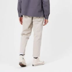 Ανδρικά Carhartt WIP Abbott Ανδρικό Chinos Παντελόνι Wall -Μπουφάν Εκπτώσεις carhartt wip abbott pant stone washed 2