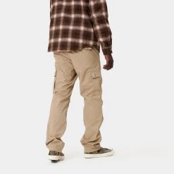 Ανδρικά Carhartt WIP Aviation Ανδρικό Παντελόνι LEATHER -Μπουφάν Εκπτώσεις carhartt wip aviation pant rinsed 2