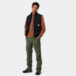 Ανδρικά Carhartt WIP Aviation Ανδρικό Cargo Pants CYPRESS -Μπουφάν Εκπτώσεις carhartt wip aviation pant rinsed 7
