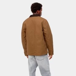 Ανδρικά Carhartt WIP Michigan Ανδρικό Μπουφάν Hamilton Brown -Μπουφάν Εκπτώσεις carhartt wip michigan coat 1