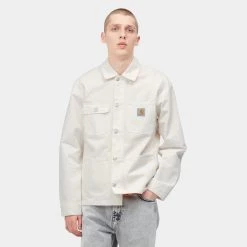Ανδρικά Carhartt WIP Michigan Ανδρικό Μπουφάν OFF-WHITE 8 Ανδρικά Carhartt WIP Michigan Ανδρικό Μπουφάν OFF-WHITE -Μπουφάν Εκπτώσεις carhartt wip michigan coat 12