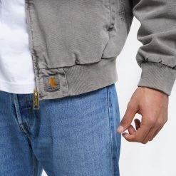 Ανδρικά Carhartt WIP OG Santa Fe Ανδρικό Μπουφάν Black -Μπουφάν Εκπτώσεις carhartt wip og santa fe jacket 9