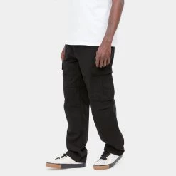Ανδρικά Carhartt WIP Regular Ανδρικό Παντελόνι Cargo Black -Μπουφάν Εκπτώσεις carhartt wip regular cargo pant 6