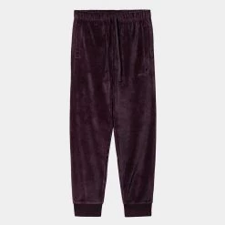Ανδρικά Carhartt WIP United Script Jogging Ανδρική Φόρμα Dark Plum