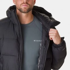 Ανδρικά Columbia Pike Lake™ Ανδρικό Μπουφάν Black -Μπουφάν Εκπτώσεις columbia andriko mpoufan pike lake hooded jacket 12