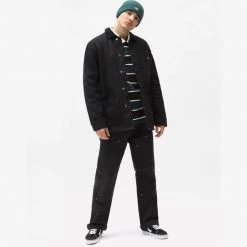 Ανδρικά Dickies Duck Canvas Chore Ανδρικό Μπουφάν Black -Μπουφάν Εκπτώσεις dickies dickies duck canvas chore black 5