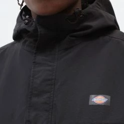 Ανδρικά Dickies Glacier View Anorak Ανδρικό Μπουφάν Black -Μπουφάν Εκπτώσεις dickies glacier view anorak black 2