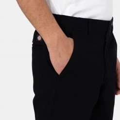 Ανδρικά Dickies Twill Ανδρικό Chino Παντελόνι Black -Μπουφάν Εκπτώσεις dickies twill jogger black 4