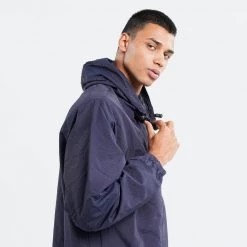 Ανδρικά Huf Essentials Standard Shell Ανδρικό Μπουφάν Navy -Μπουφάν Εκπτώσεις huf essentials zip standard shell 3