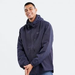 Ανδρικά Huf Essentials Standard Shell Ανδρικό Μπουφάν Navy -Μπουφάν Εκπτώσεις huf essentials zip standard shell 5