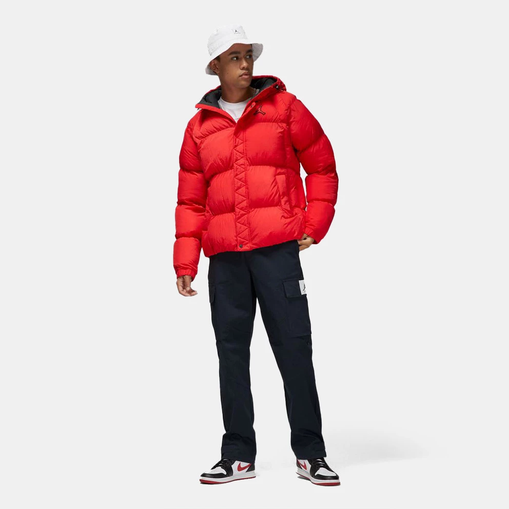 Ανδρικά Jordan Essential Ανδρικό Μπουφάν FIRE RED/BLACK/BLACK 7 Ανδρικά Jordan Essential Ανδρικό Μπουφάν FIRE RED/BLACK/BLACK - Image 6