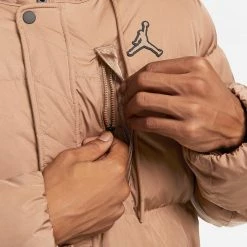 Ανδρικά Jordan Essential Statement Down Ανδρικό Παρκά ARCHAEO BROWN -Μπουφάν Εκπτώσεις jordan m j ess stmt parka 2