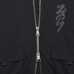 Ανδρικά Jordan Zion Flight Ανδρικό Μπουφάν BLACK/DK SMOKE GREY -Μπουφάν Εκπτώσεις jordan m j zion flt jkt 5