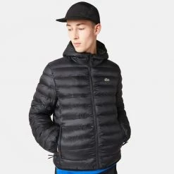 Ανδρικά Lacoste Ανδρικό Μπουφάν NOIR