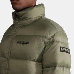 Ανδρικά Napapijri A-Suomi Ανδρικό Puffer Μπουφάν GREEN LICHEN 10 Ανδρικά Napapijri A-Suomi Ανδρικό Puffer Μπουφάν GREEN LICHEN -Μπουφάν Εκπτώσεις napapijri a suomi 3 green lichen 2