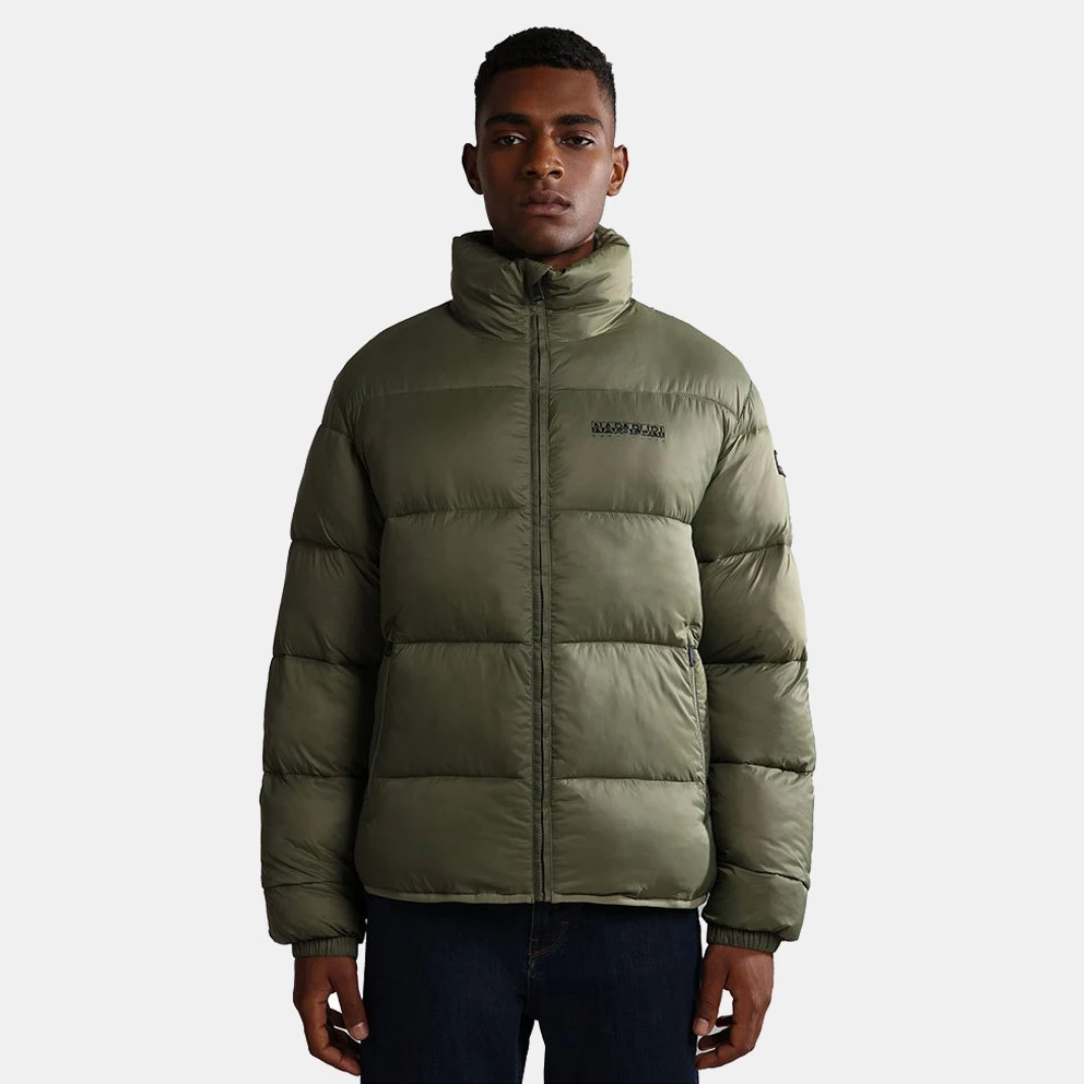 Ανδρικά Napapijri A-Suomi Ανδρικό Puffer Μπουφάν GREEN LICHEN 3 Ανδρικά Napapijri A-Suomi Ανδρικό Puffer Μπουφάν GREEN LICHEN