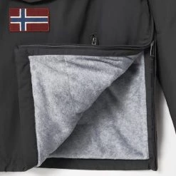 Ανδρικά Napapijri Rainforest Ανδρικό Μπουφάν DARK GREY SOLID -Μπουφάν Εκπτώσεις napapijri rainforest pocket 1 5