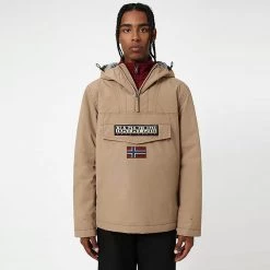 Ανδρικά Napapijri Rainforest Winter 2 Ανδρικό Μπουφάν BEIGE PORTABEL