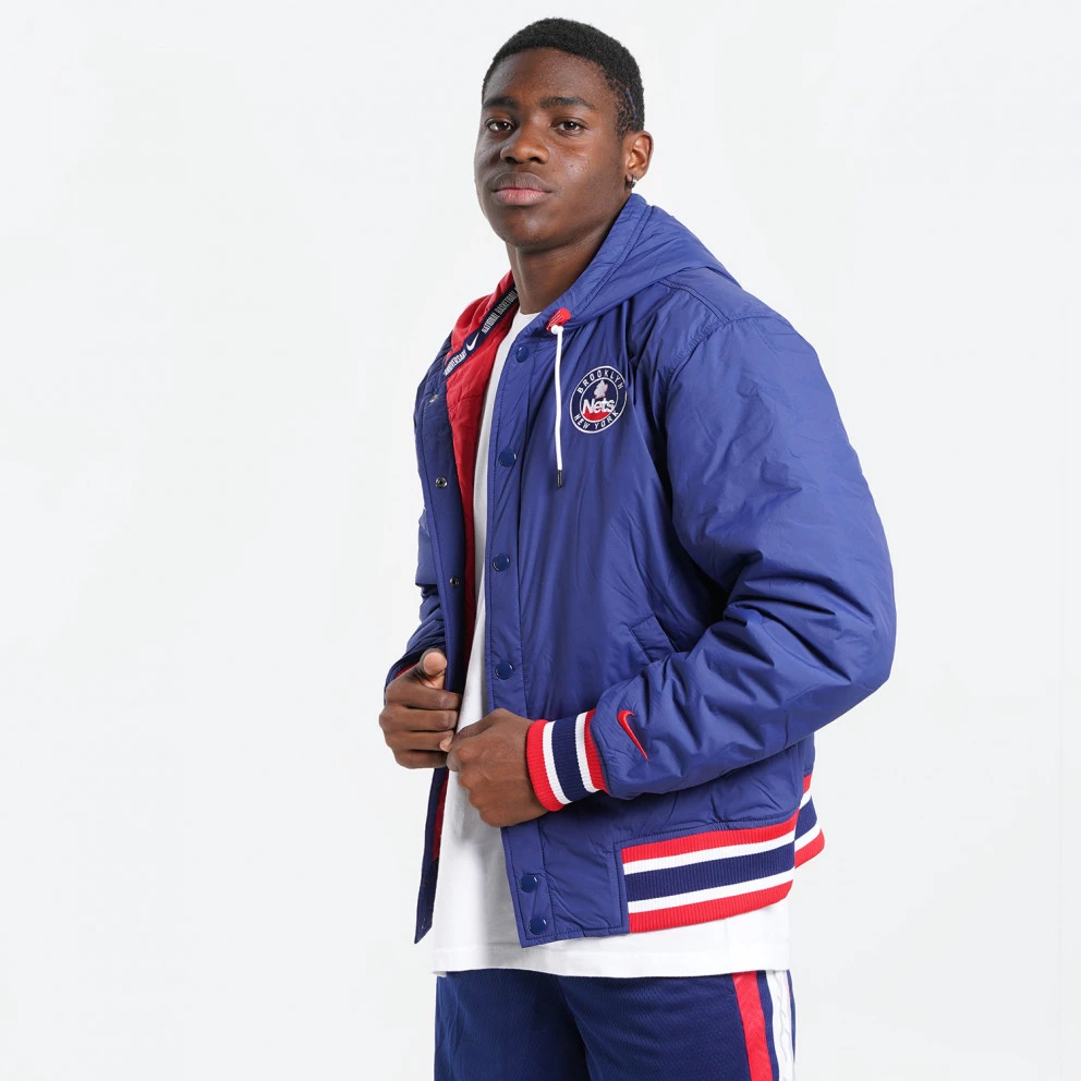 Ανδρικά Nike NBA Brooklyn Nets Ανδρικό Μπουφάν BLUE VOID/UNIVERSITY RED 5 Ανδρικά Nike NBA Brooklyn Nets Ανδρικό Μπουφάν BLUE VOID/UNIVERSITY RED - Image 3