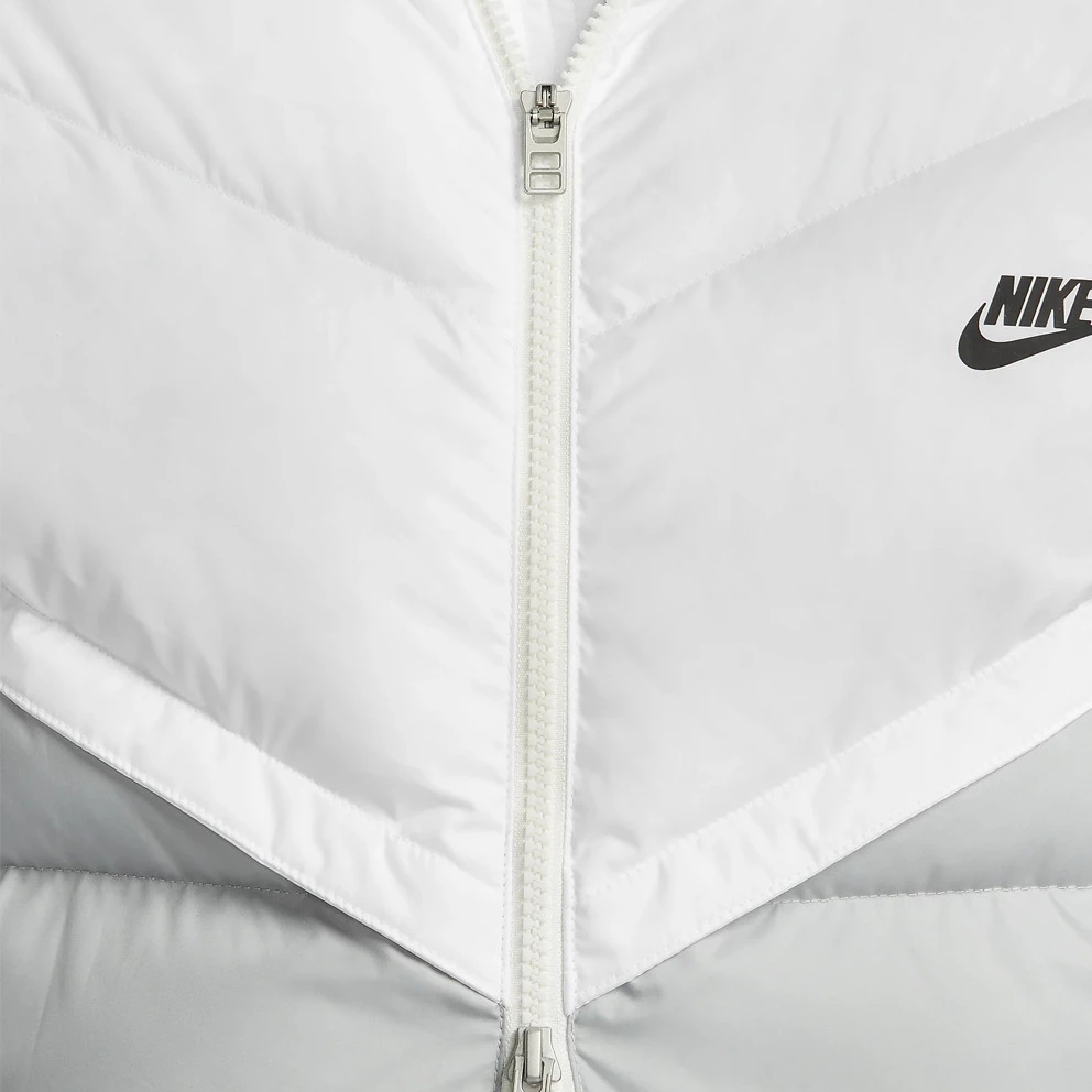 Ανδρικά Nike Sportswear Storm-FIT Windrunner Ανδρικό Μπουφάν WHITE/LT SMOKE GREY/BLACK 6 Ανδρικά Nike Sportswear Storm-FIT Windrunner Ανδρικό Μπουφάν WHITE/LT SMOKE GREY/BLACK - Image 4