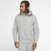 Ανδρικά Nike Sportswear Club Ανδρική Ζακέτα DK GREY HEATHER/MATTE SILVER/WHITE 2 Ανδρικά Nike Sportswear Club Ανδρική Ζακέτα DK GREY HEATHER/MATTE SILVER/WHITE -Μπουφάν Εκπτώσεις nike m nsw club hoodie fz bb
