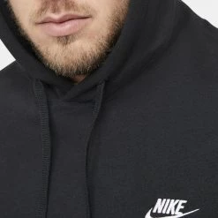 Γυναικεία Nike Sportswear Club Unisex Μπλούζα με Κουκούλα BLACK/BLACK/WHITE 21 Γυναικεία Nike Sportswear Club Unisex Μπλούζα με Κουκούλα BLACK/BLACK/WHITE -Μπουφάν Εκπτώσεις nike m nsw club hoodie po bb 9