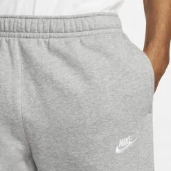 Ανδρικά Nike Sportswear Club Ανδρική Φόρμα DK GREY HEATHER/MATTE SILVER/WHITE -Μπουφάν Εκπτώσεις nike m nsw club jggr bb 9